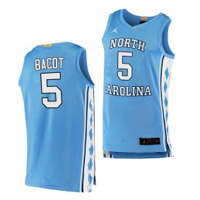 North Carolina Tar Heels Armando Bacot Blue Authentic College Basketball Jersey