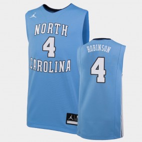 North Carolina Tar Heels Brandon Robinson Carolina Blue Replica College Basketball Jersey