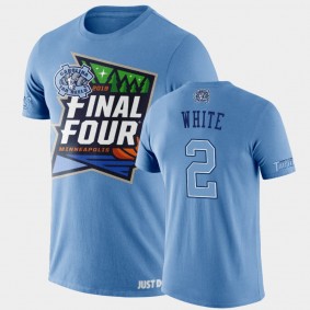 North Carolina Tar Heels Coby White North Carolina Tar Heels Blue 2019 Final-Four College Basketball T-shirt
