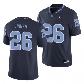 North Carolina Tar Heels D.J. Jones Navy College Football Men's Game Jersey