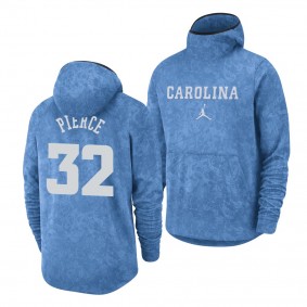 Justin Pierce North Carolina Tar Heels Carolina Blue Basketball Spotlight Team Logo Hoodie