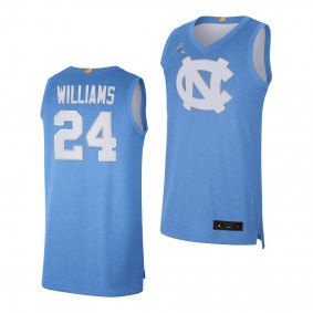 College Basketball North Carolina Tar Heels Marvin Williams Blue 100th Anniversary Rivalry Limited Jersey